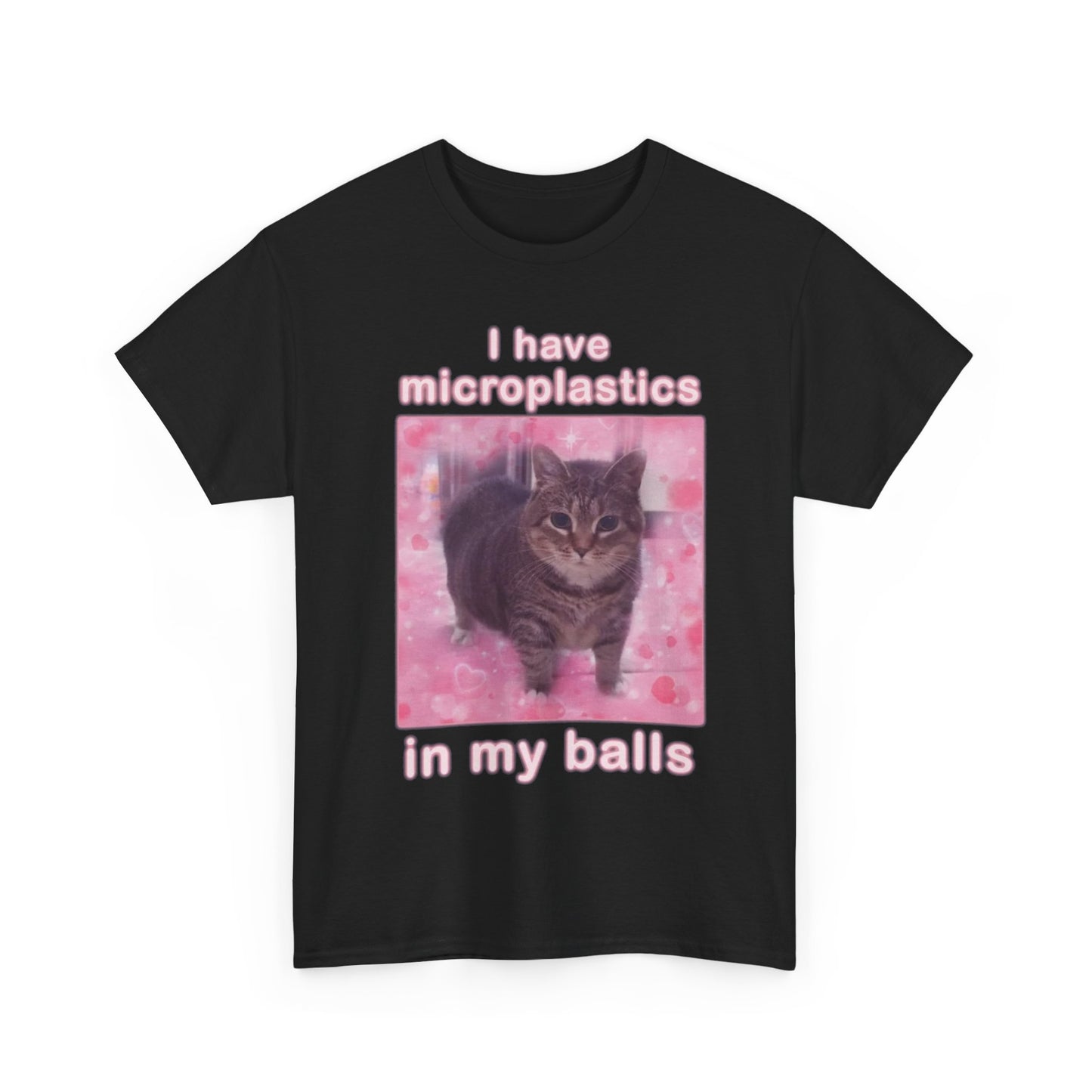 I Have Microplastics In My Balls Funny Shirt – Hilarious Adult Humor Graphic Tee for Men & Women