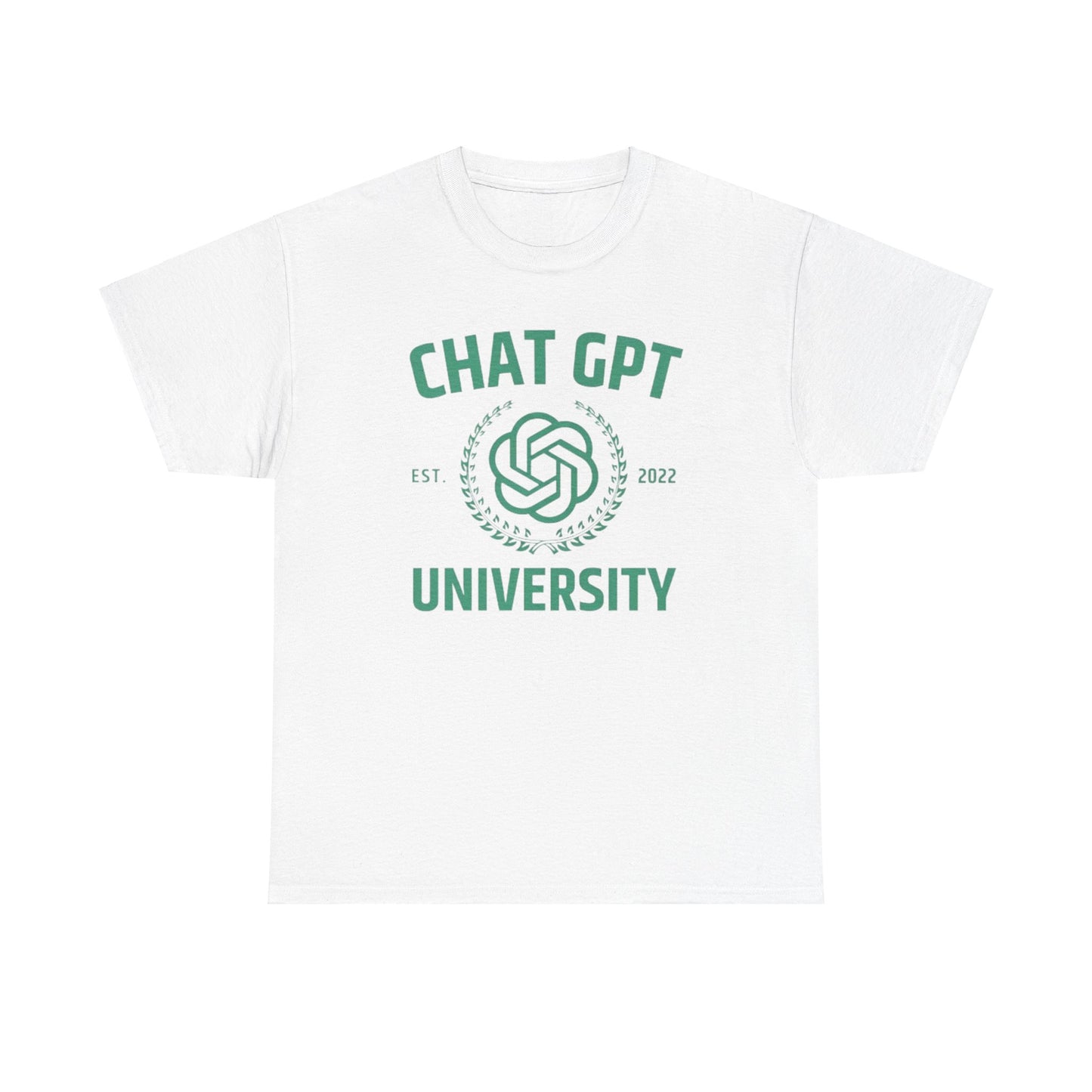 Chat GPT University Shirt – Funny AI Meme T-Shirt for Tech Fans