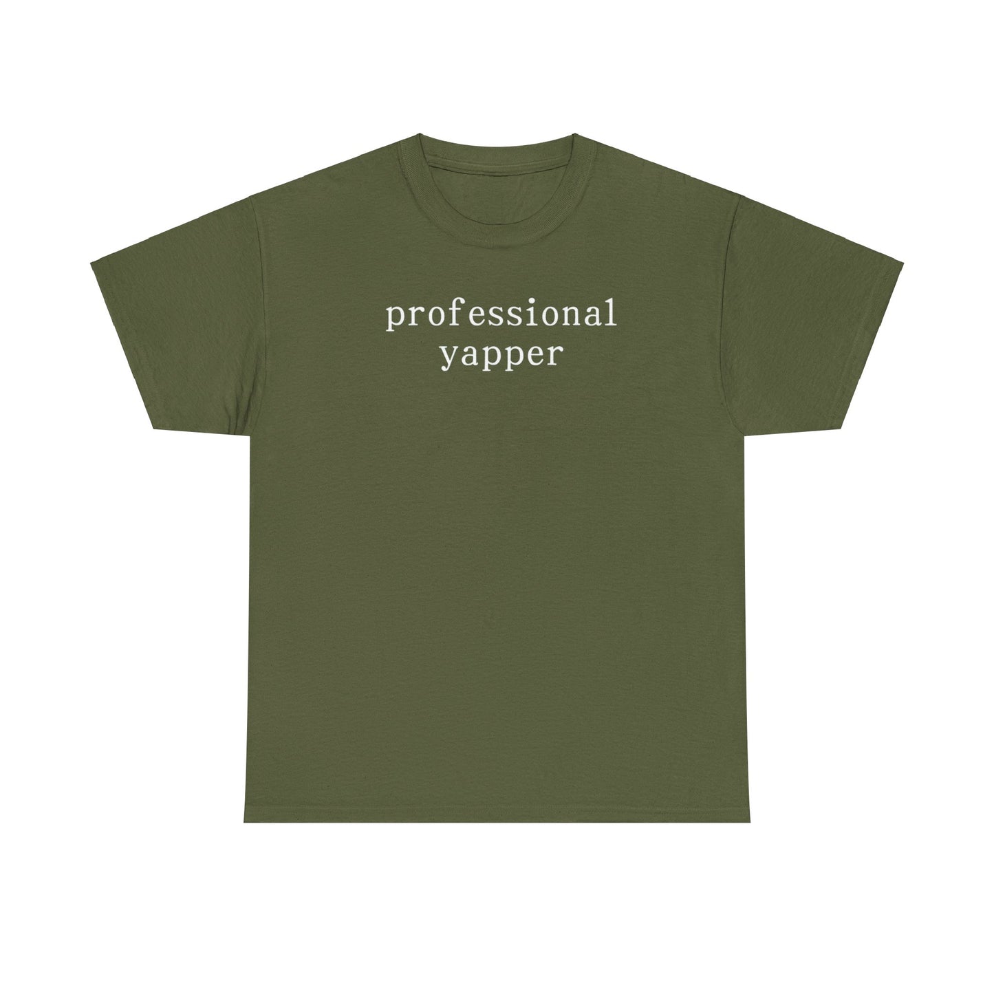 Professional Yapper Shirt – Funny Meme T-Shirt for Talkers & Humor Fans