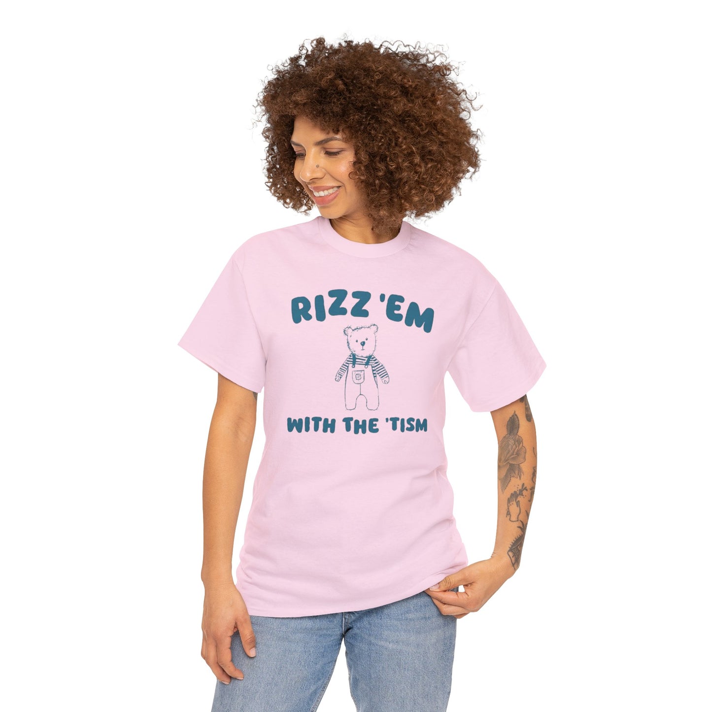 Rizz Em With The Tism - Unisex T Shirt