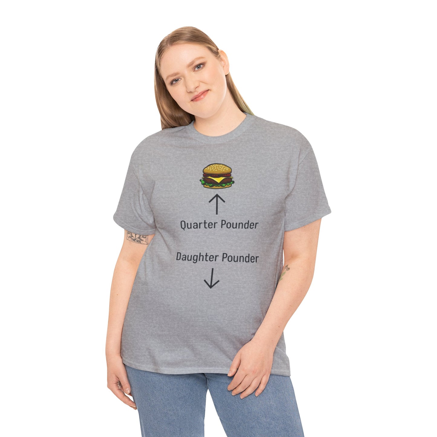 Quarter Pounder Daughter Pounder Men's classic tee