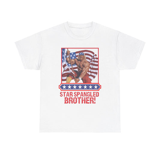 Hulk Hogan Patriotic Graphic Shirt