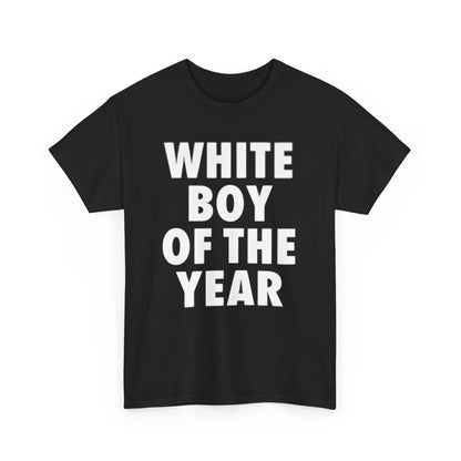 WHITE BOY OF THE YEAR FUNNY SHIRT