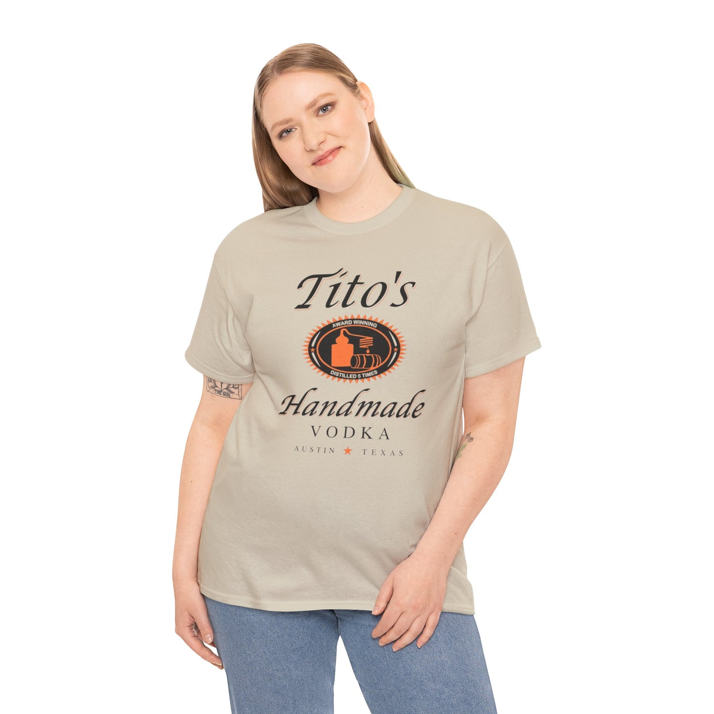 Tito Crewneck Shirt, TITO'S Handmade