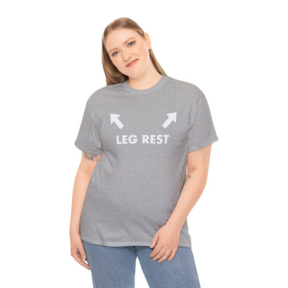 Leg rest Funny shirt