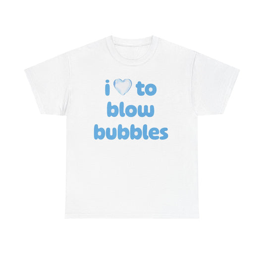 I Love To Blow Bubbles Funny Couple Matching Shirt – Hilarious Couples Meme Tee