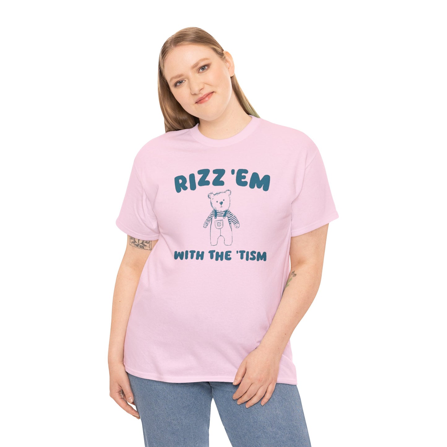 Rizz Em With The Tism - Unisex T Shirt