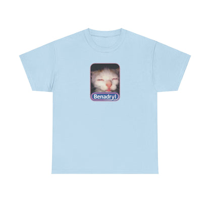 Benadryl Meme Cat T-Shirt