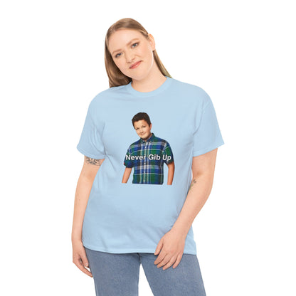 Never Gib Up / Gibby iCarly Joke Funny Shirt