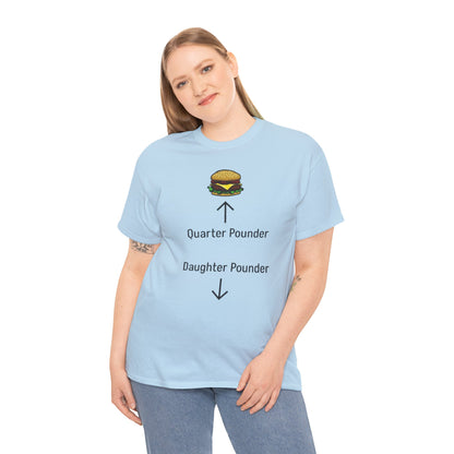 Quarter Pounder Daughter Pounder Men's classic tee