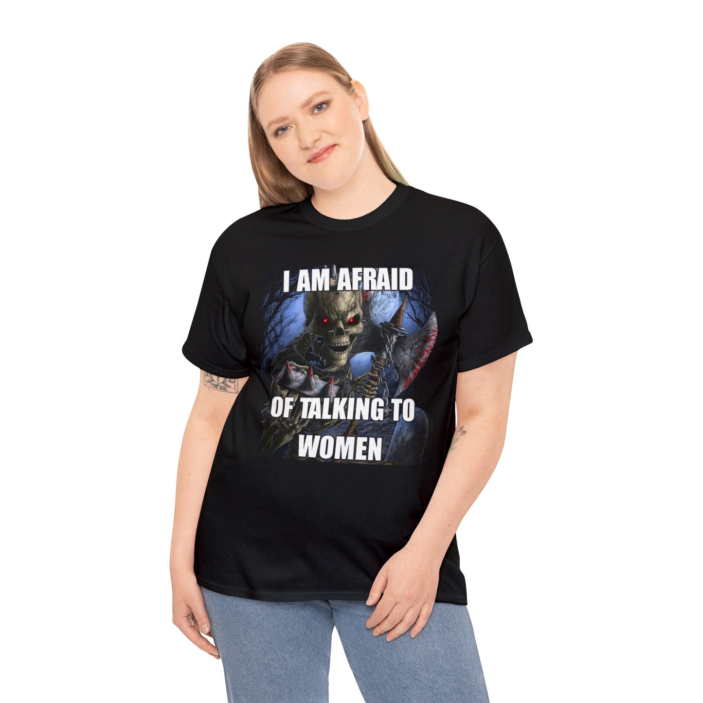 i am afraid of women shirt