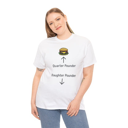 Quarter Pounder Daughter Pounder Men's classic tee