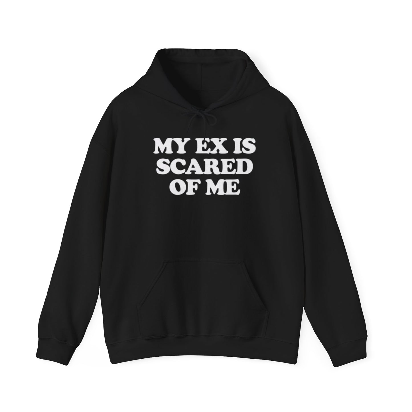 MY EX IS SCARED OF ME HOODIE