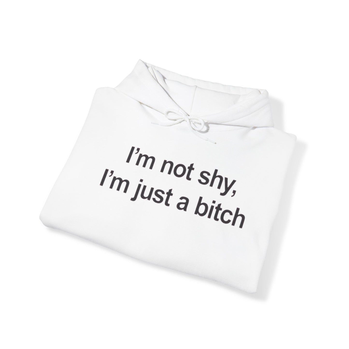 IM NOT SHY IM JUST A ITCH HOODIE