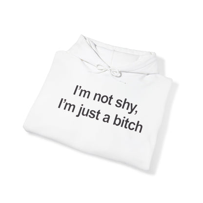 IM NOT SHY IM JUST A ITCH HOODIE