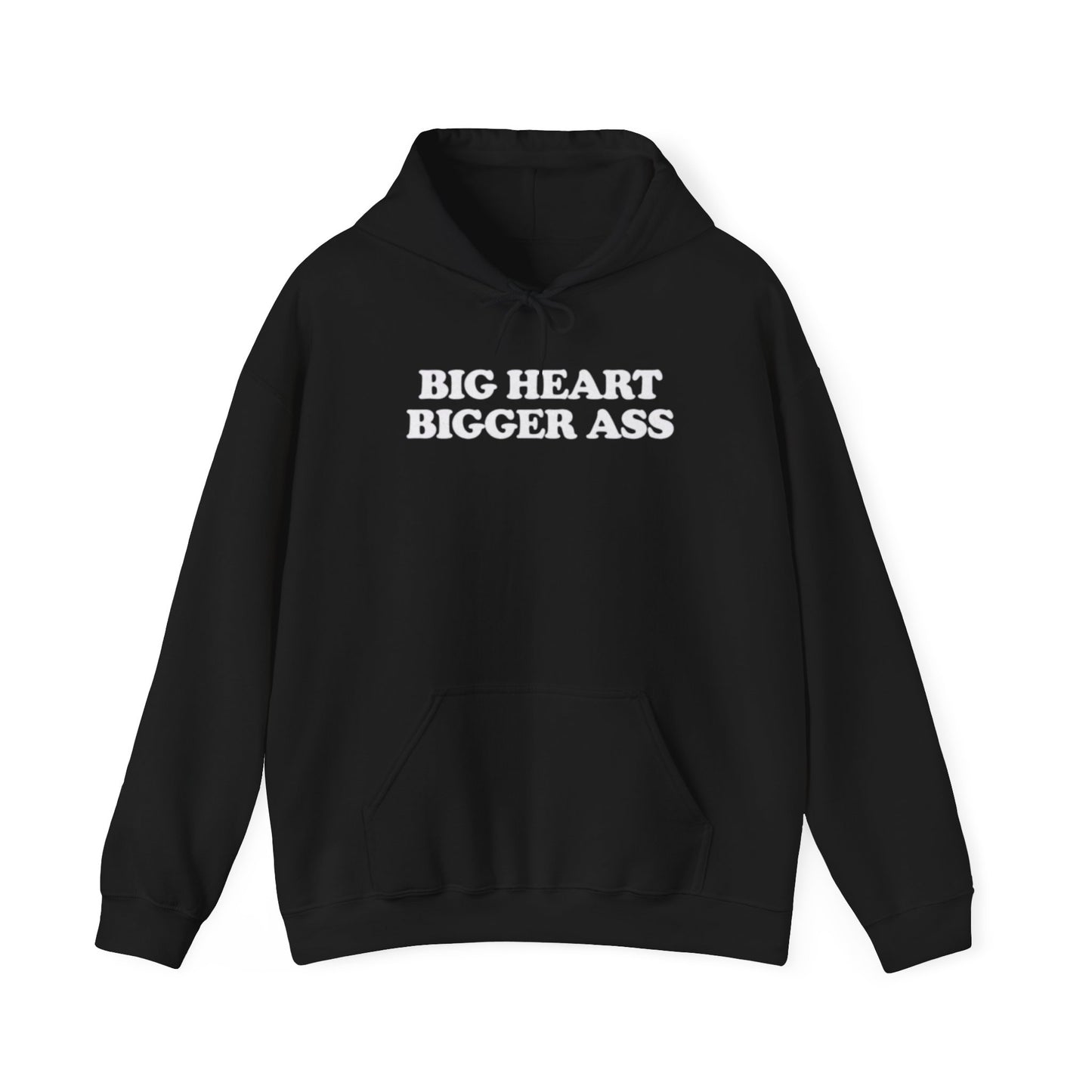 BIG HEART BIGGER SS HOODIE