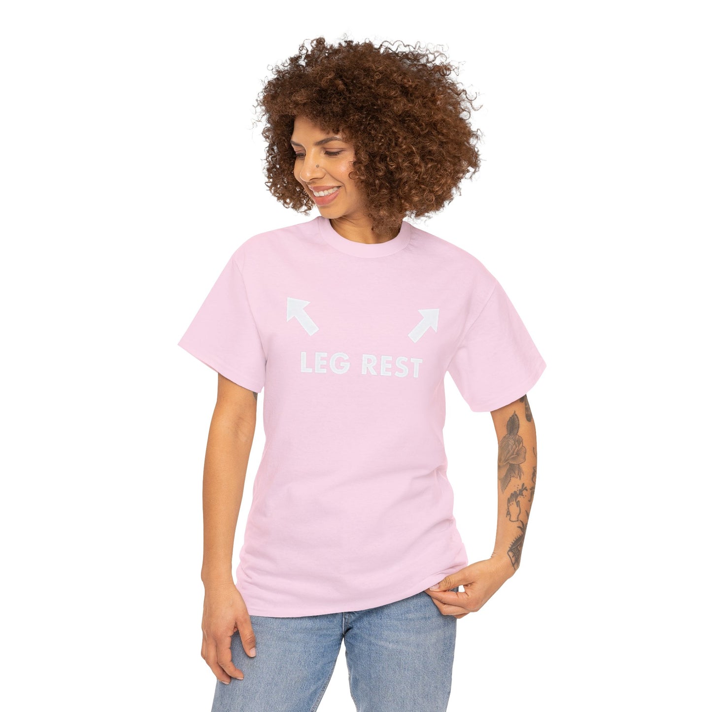 Leg rest Funny shirt