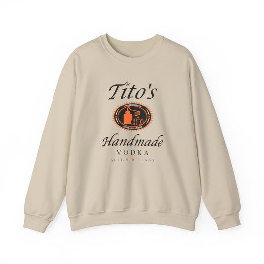 Tito Crewneck Sweatshirt, TITO'S Handmade