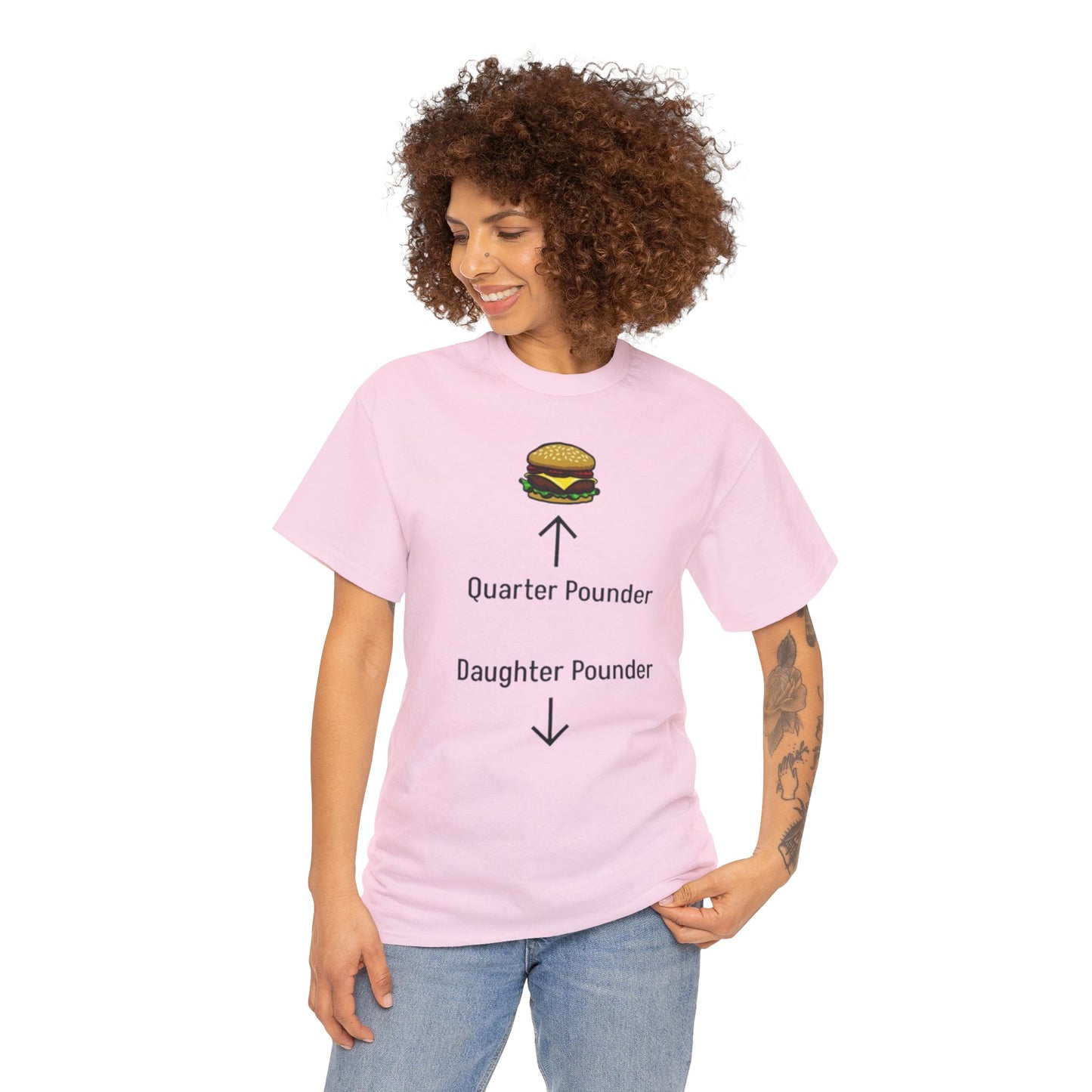 Quarter Pounder Daughter Pounder Men's classic tee