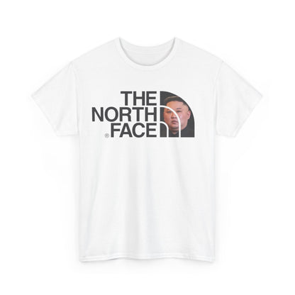 Kim Jong Un The North Face Parody Shirt – Funny Meme Graphic Tee