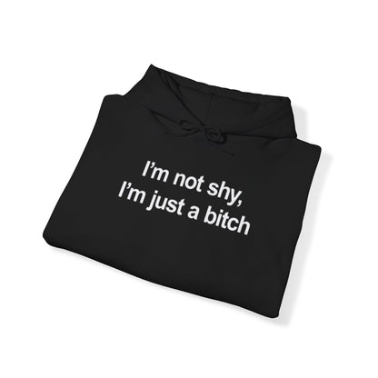 IM NOT SHY IM JUST A ITCH HOODIE