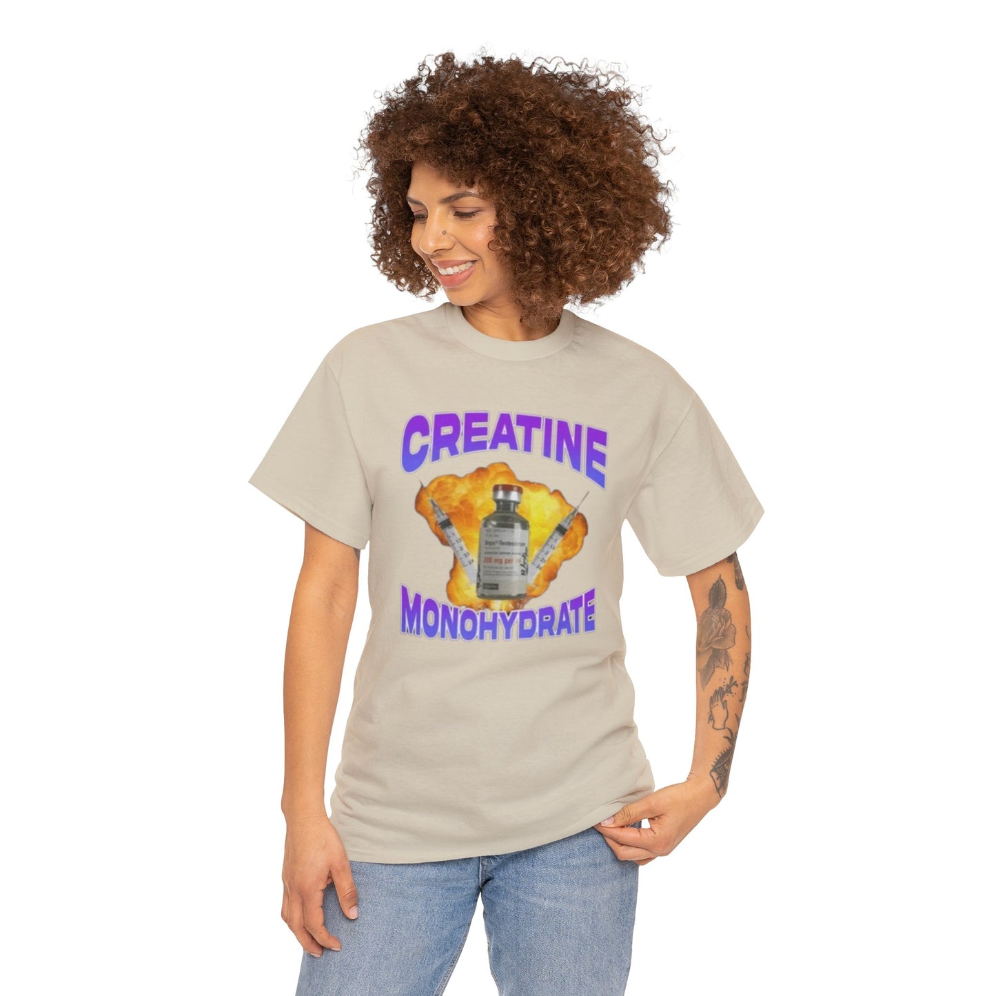 Creatine Monohydrate Shirt Funny Gym Shirt