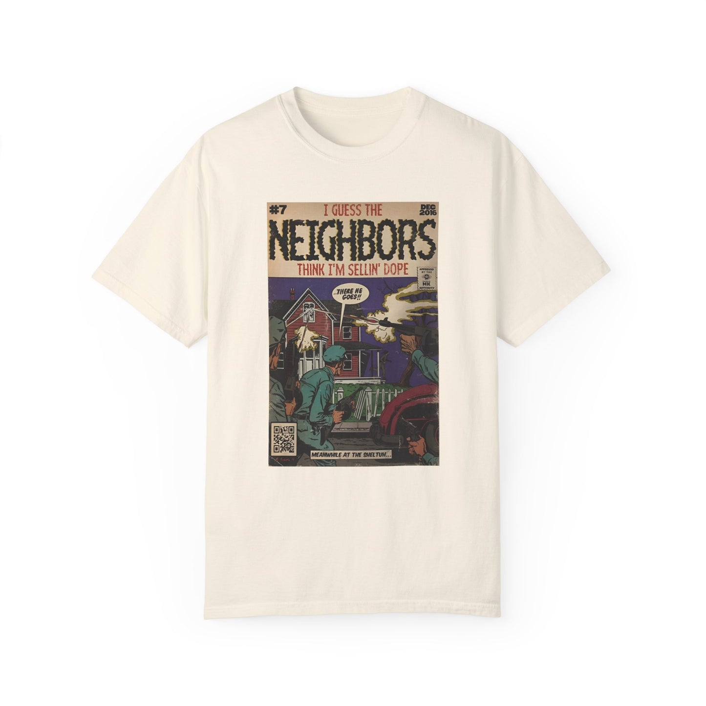 Neighbors Comic Book Inspired Shirt