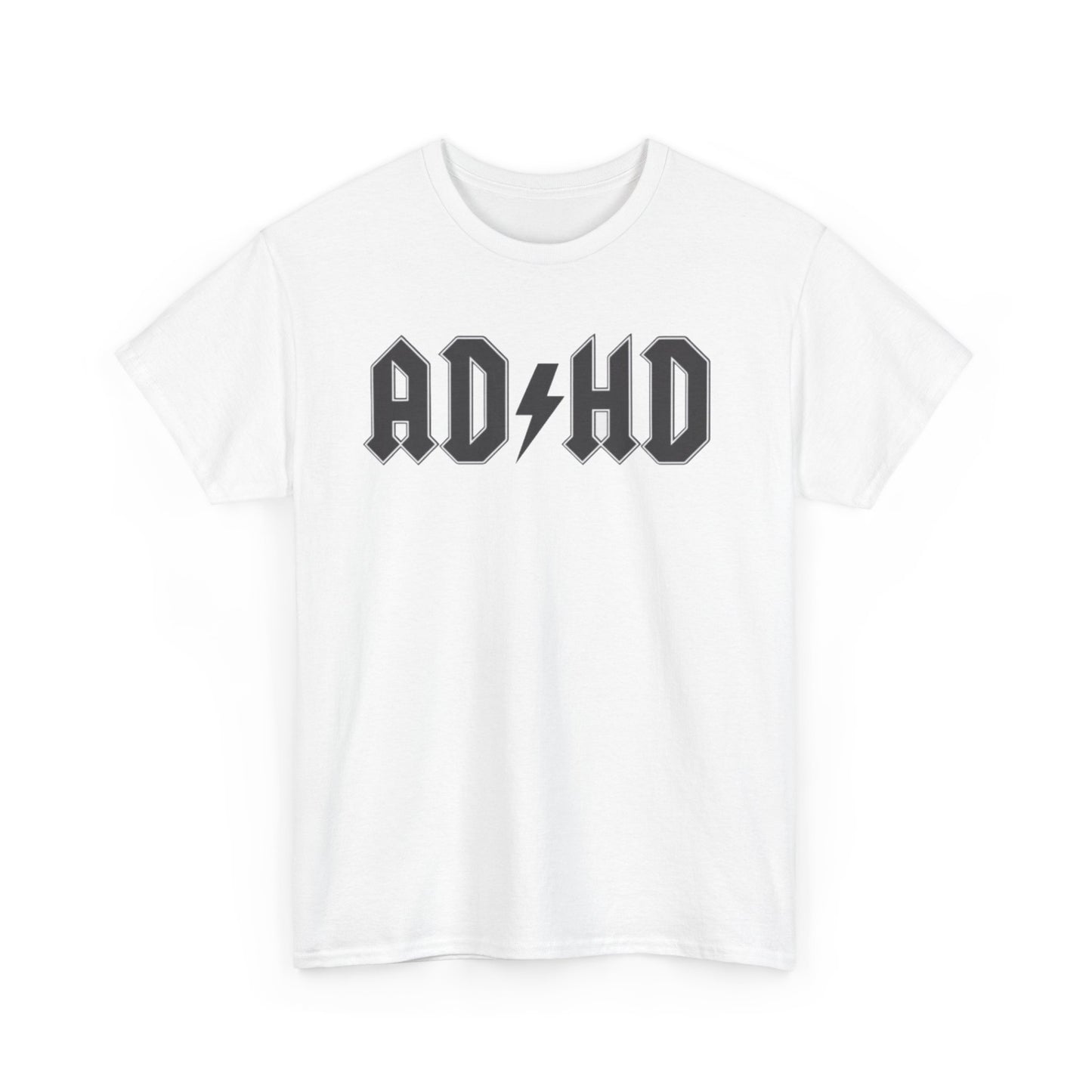 ADHD Funny Metal Band Meme Shirt – Heavy Metal Style Humor Tee