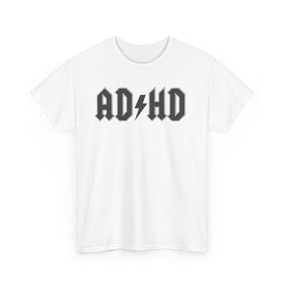 ADHD Funny Metal Band Meme Shirt – Heavy Metal Style Humor Tee