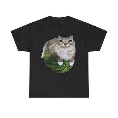 Watermelon Cat Funny Shirt