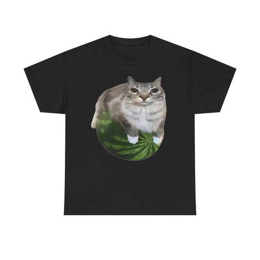 Watermelon Cat Funny Shirt
