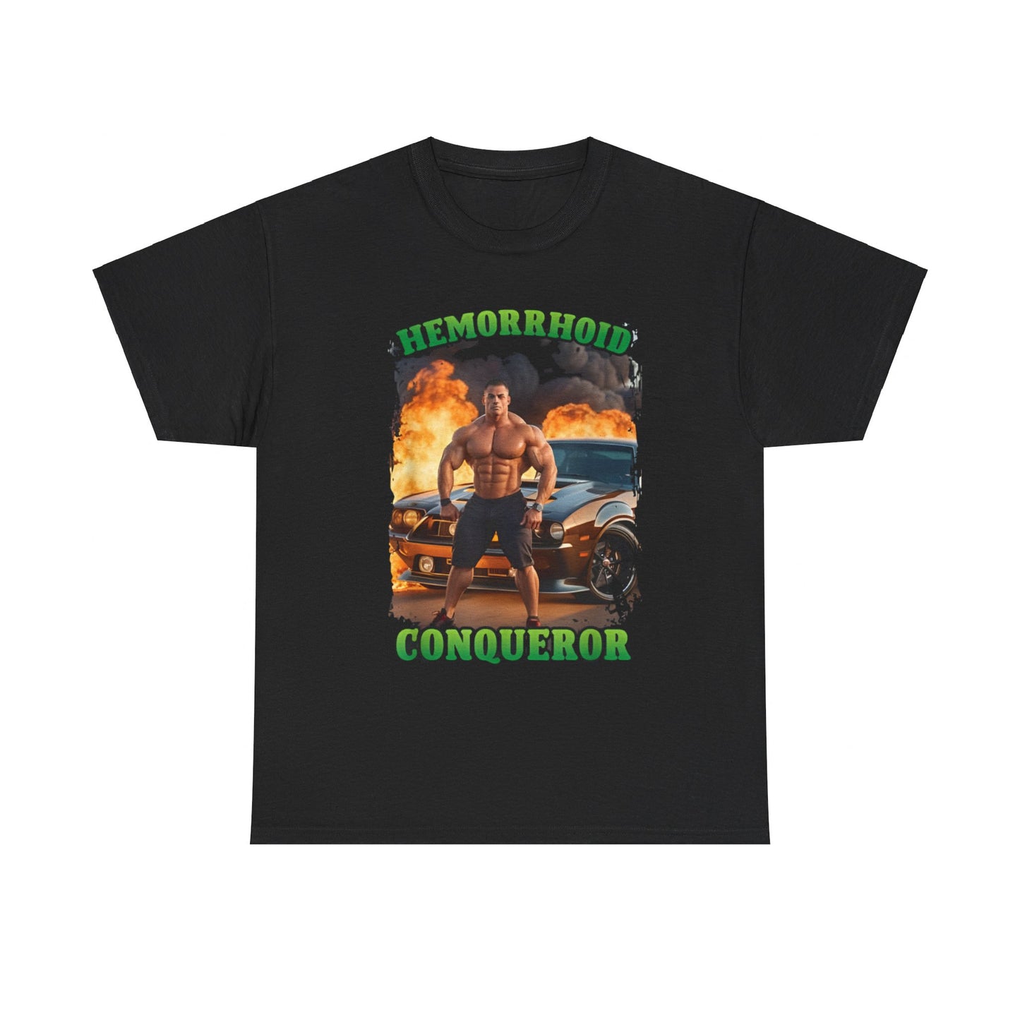 Hemorrhoid Conqueror Funny T-Shirt