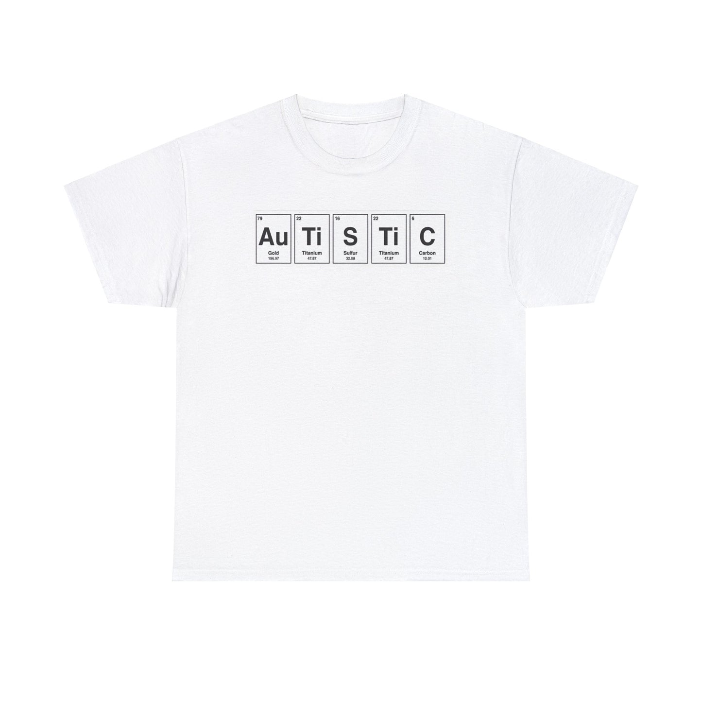 autistic Periodic Table Men's classic tee