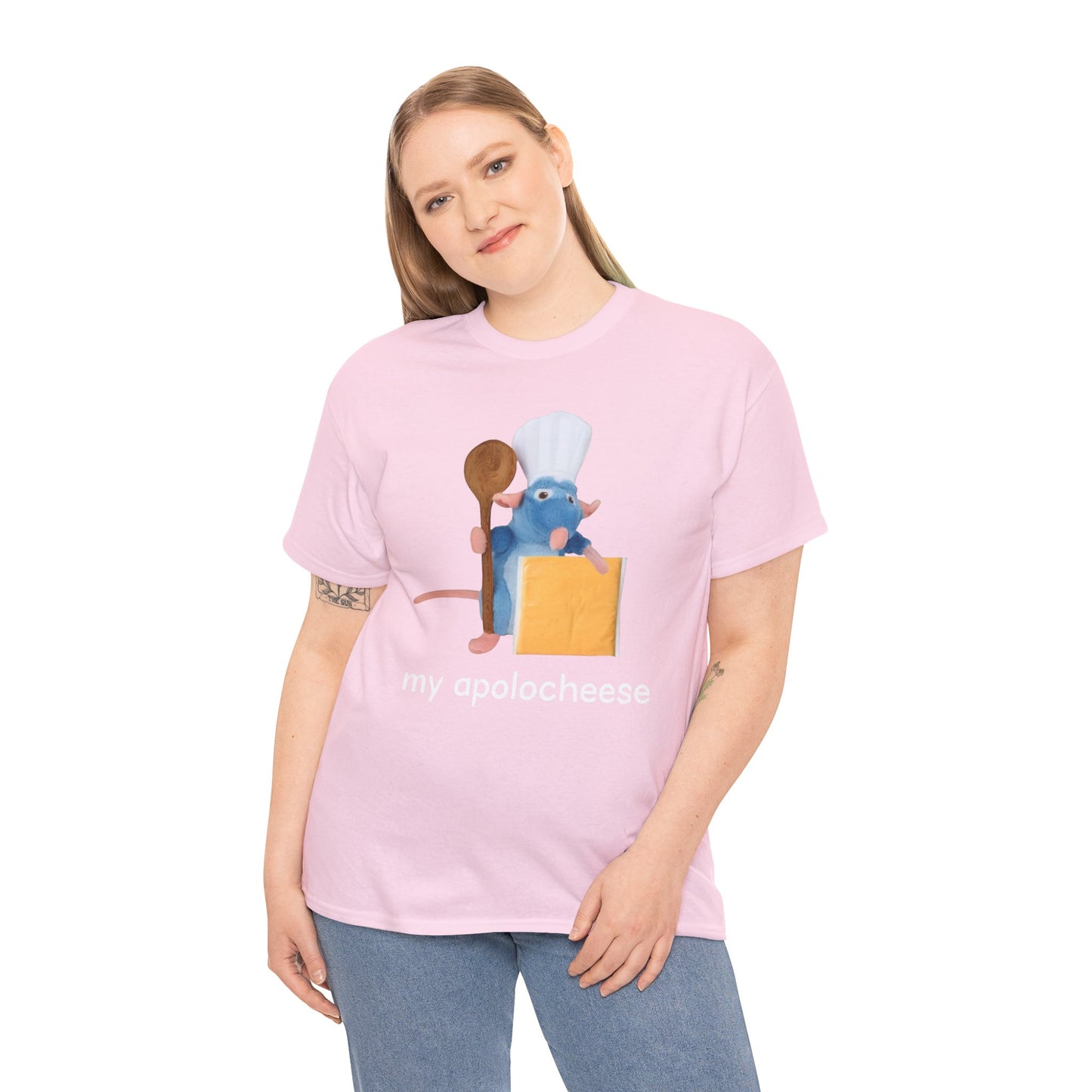 My Apolocheese Rat Plush Cheese Meme, Funny Meme Shirt, Ironic Shirt, Rat Lover Gift, Oddly Specific, Unhinged Shirt, Cursed, Cringe