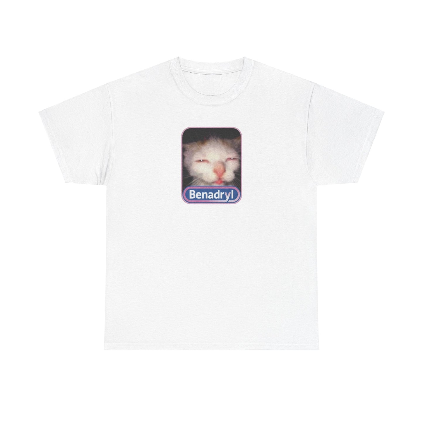 Benadryl Meme Cat T-Shirt