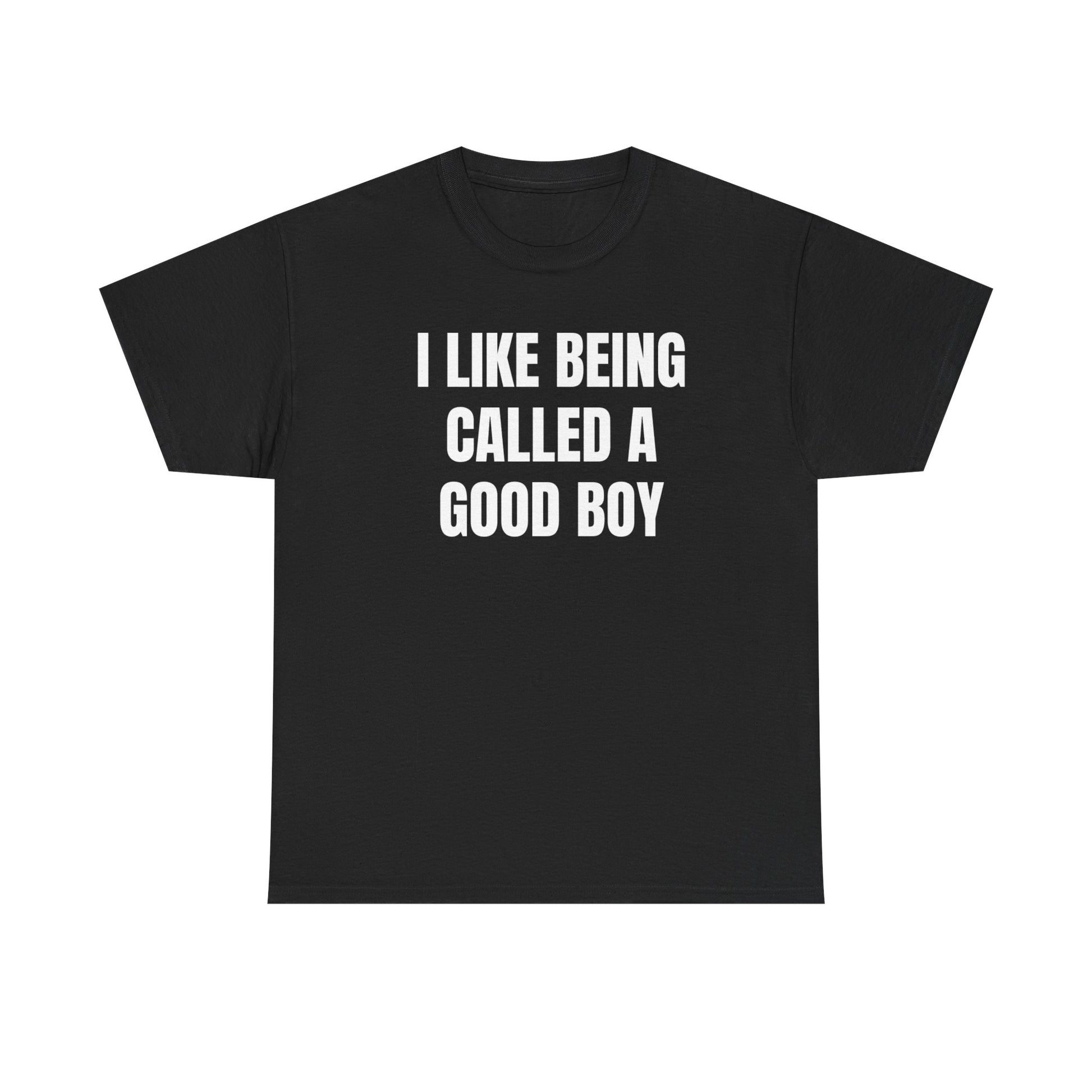 I Like Being Called A Good Boy Funny Shirt – humorous graphic tee for men and women who love playful jokes.