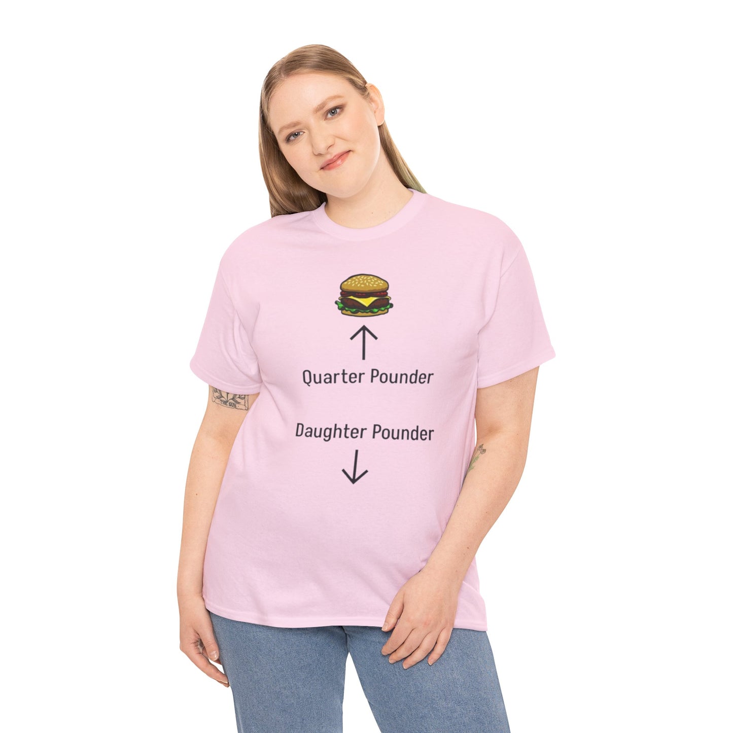 Quarter Pounder Daughter Pounder Men's classic tee