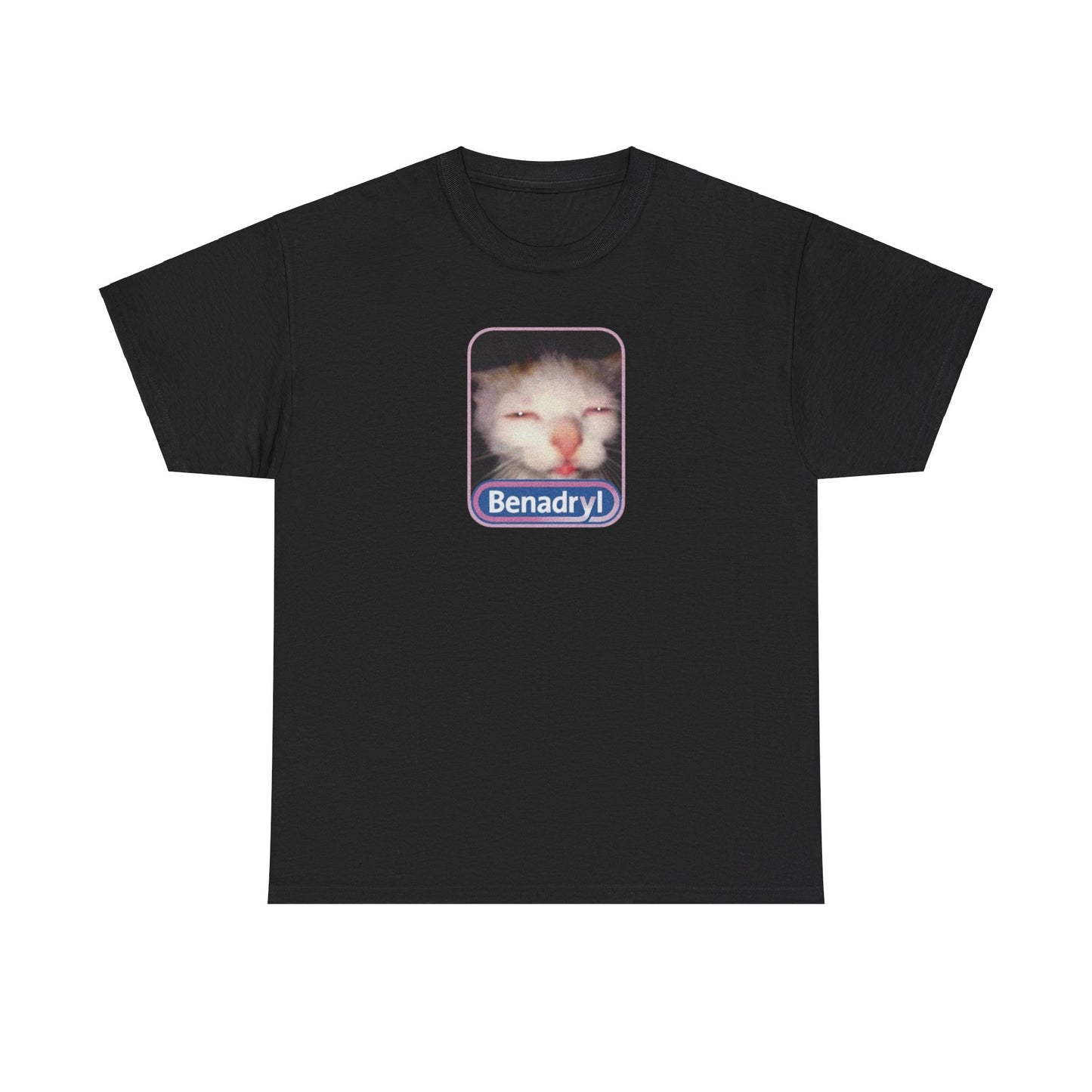 Benadryl Meme Cat T-Shirt