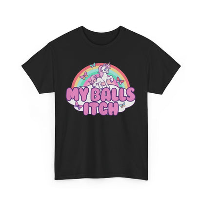 My balls itch funny shirt