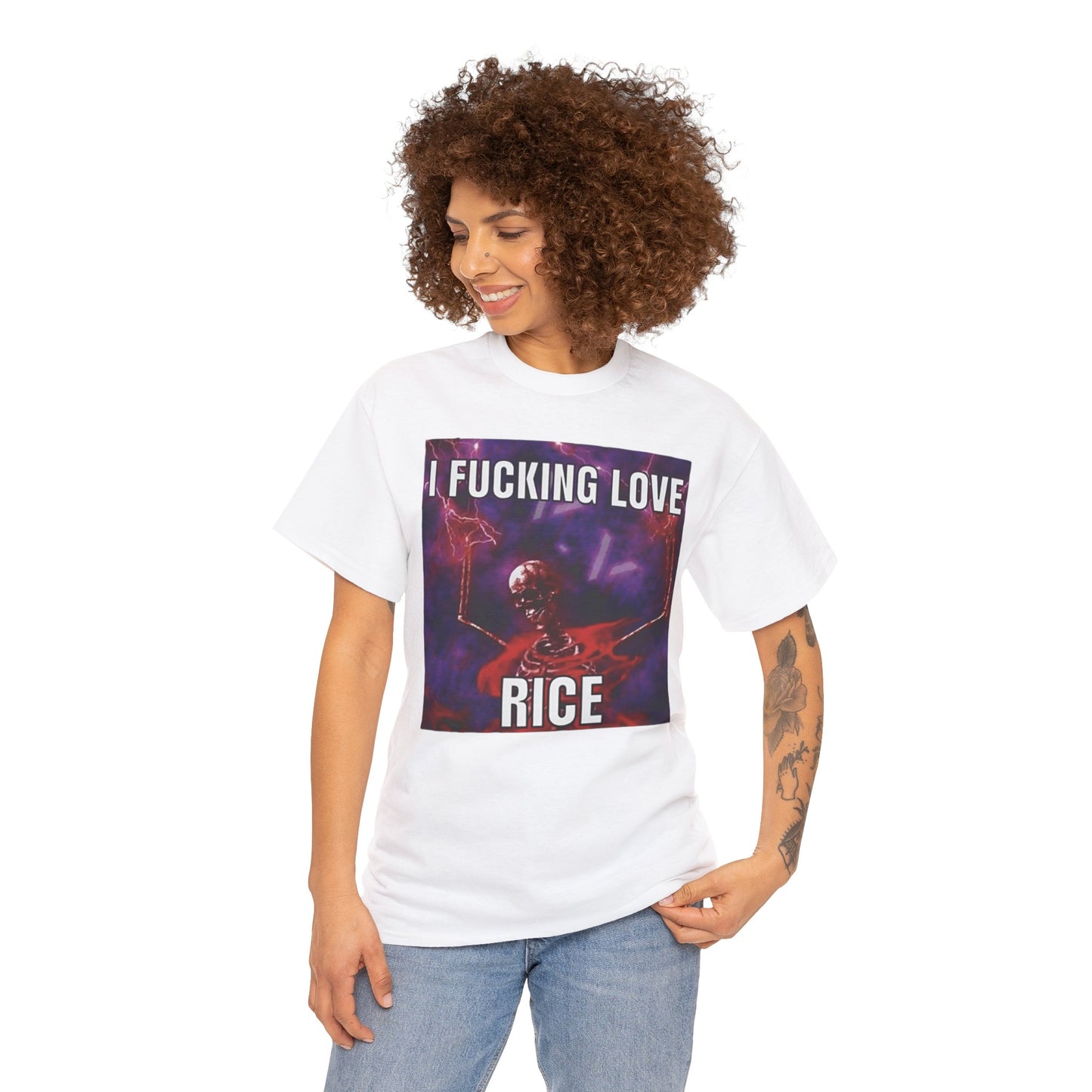 I Fecking Love Rice Meme Shirt - Funny Shirt