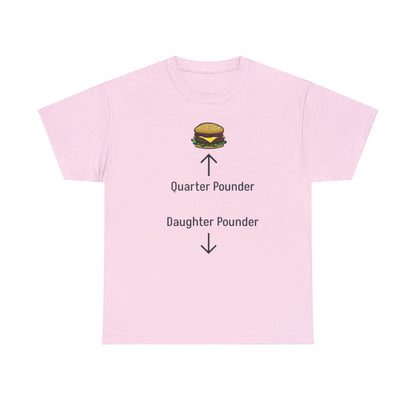 Quarter Pounder Daughter Pounder Men's classic tee