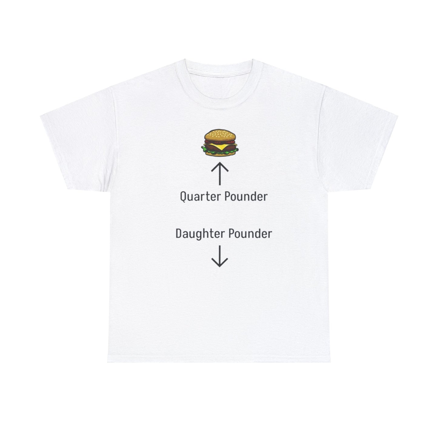 Quarter Pounder Daughter Pounder Men's classic tee