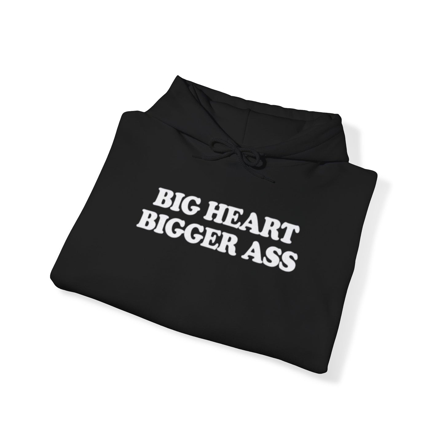 BIG HEART BIGGER SS HOODIE