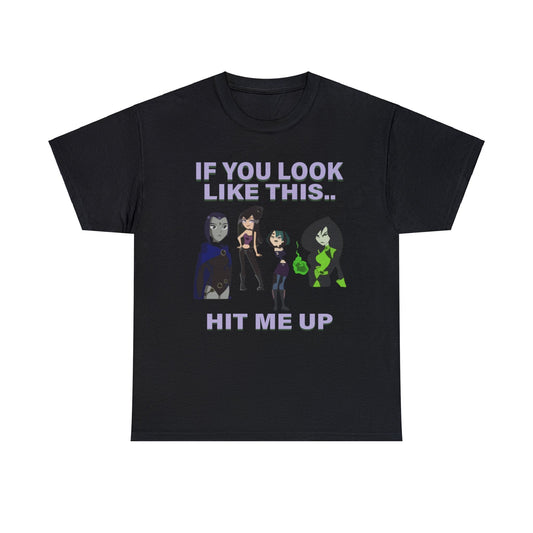 hit me up shirt