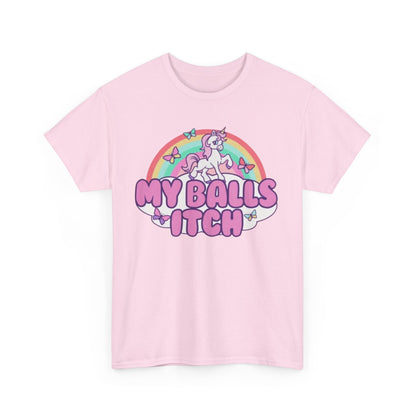 My balls itch funny shirt