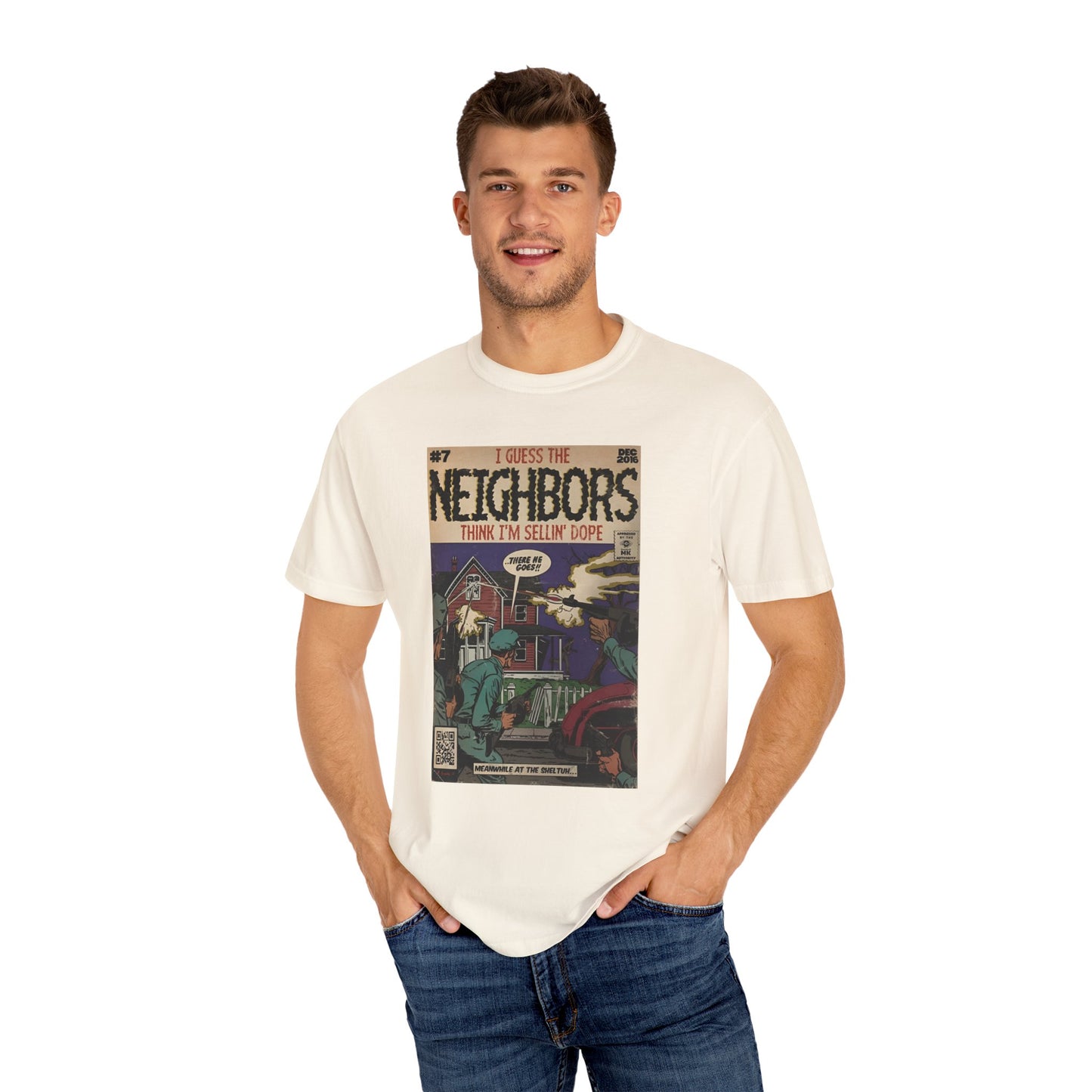 Neighbors Comic Book Inspired Shirt