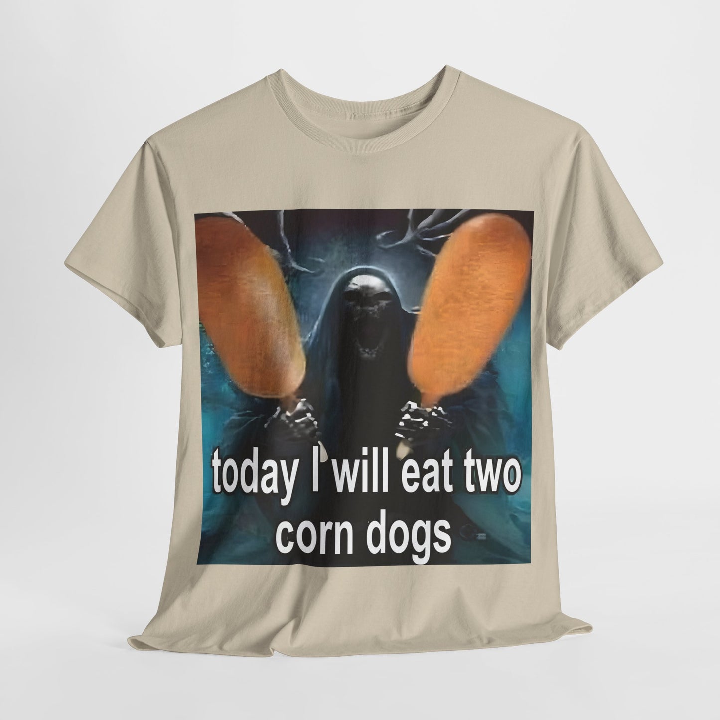 Today i Will Eat Two Corn Dogs Funny Meme Shirt