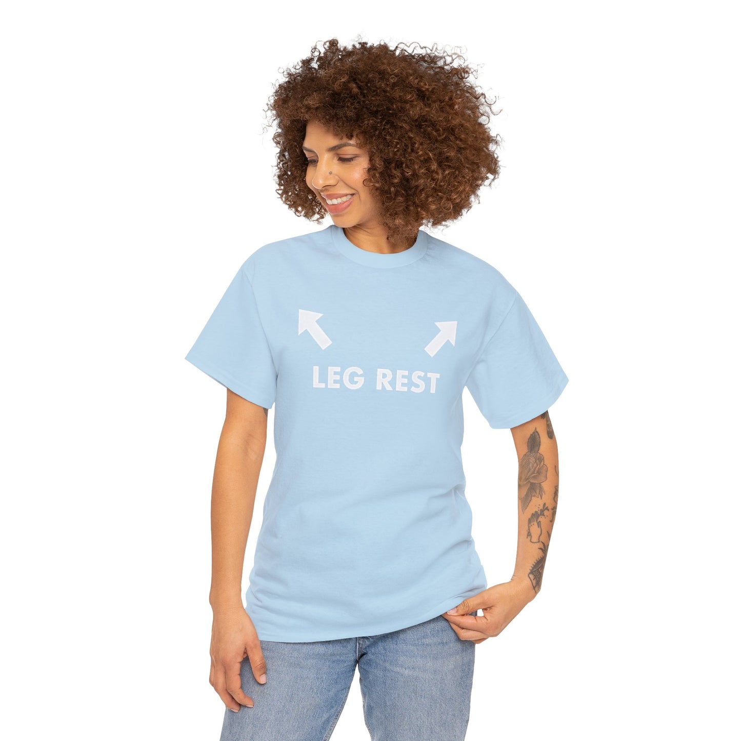 Leg rest Funny shirt