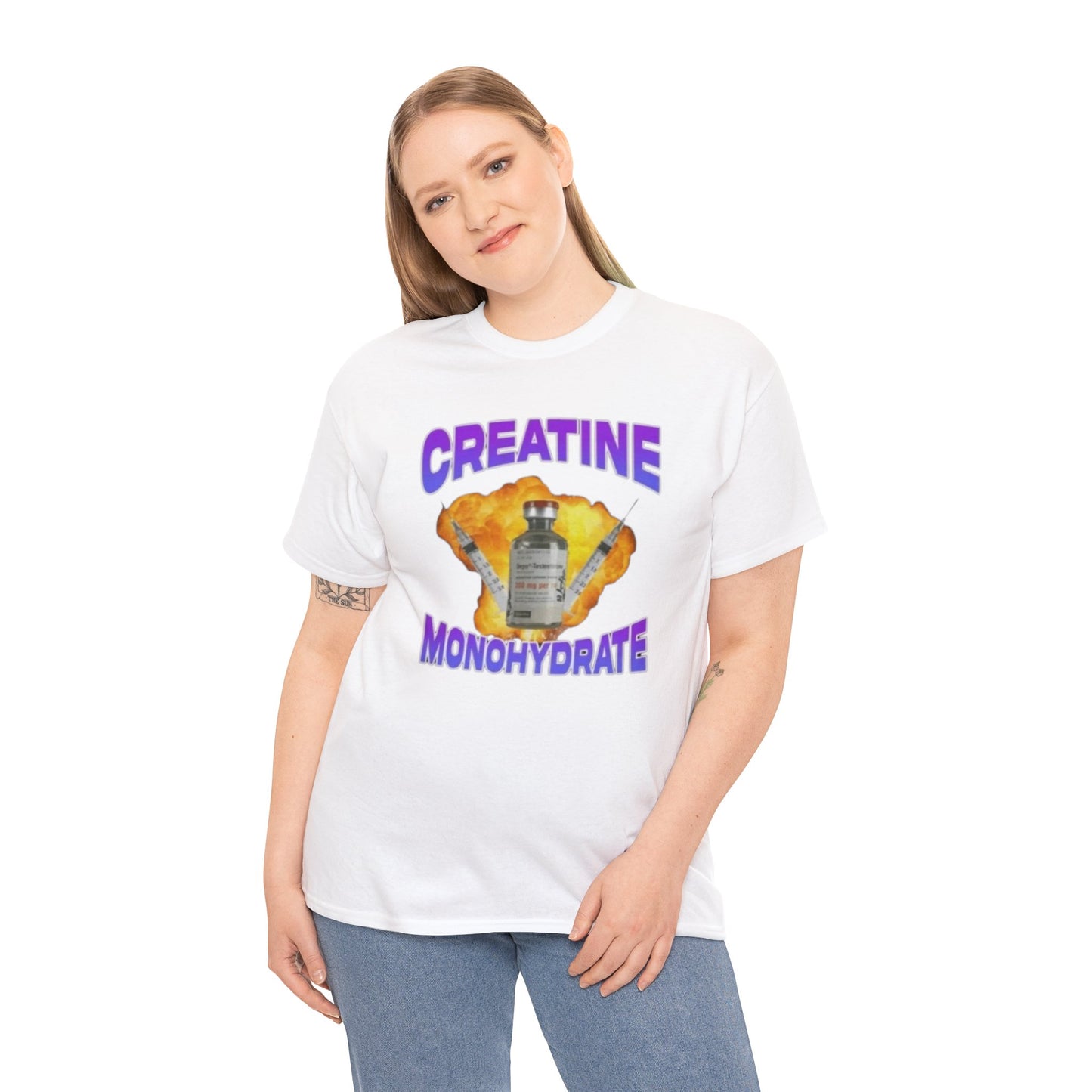 Creatine Monohydrate Shirt Funny Gym Shirt